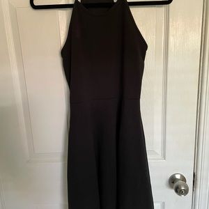 Little Black Halter Dress